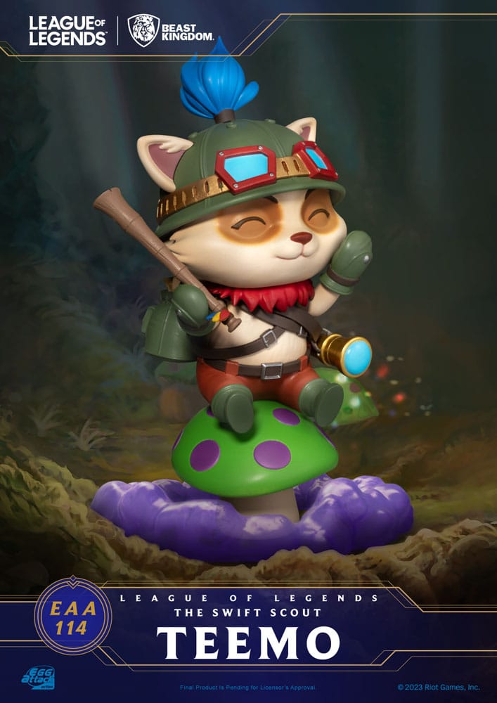 League of Legends Egg Attack Figure The Swift Scout Teemo 12 cm - MangaShop.ro