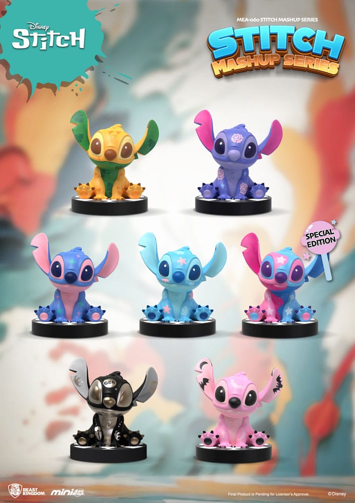 Lilo & Stitch Mini Egg Attack Blind Box Figures 10 cm Stitch Mashup Series Assortment (6) - MangaShop.ro
