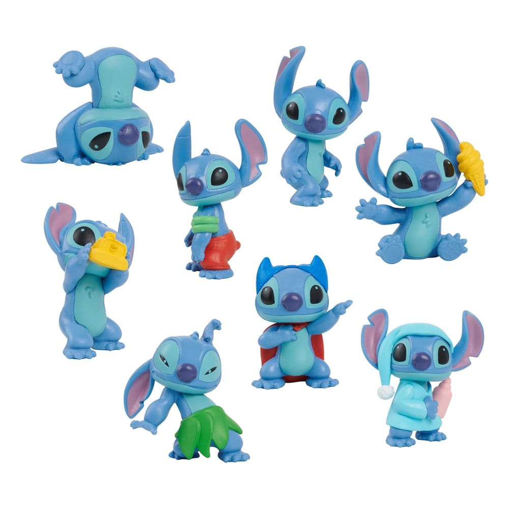 Lilo & Stitch Mini Figure 8-Pack Stitch Collectible Figure Set 7 cm - MangaShop.ro