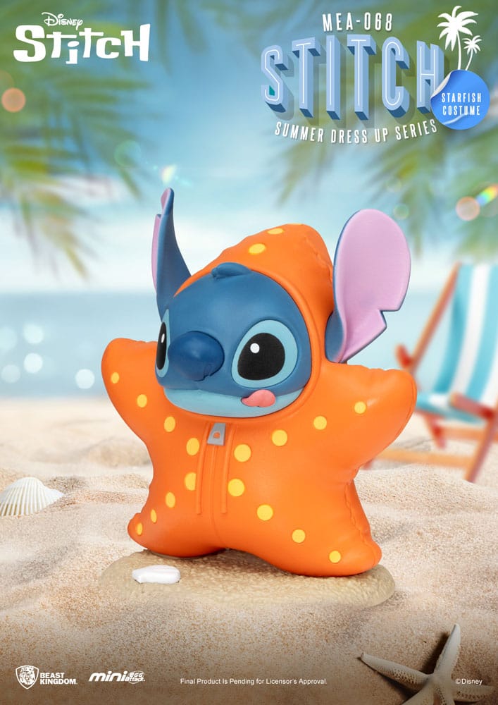 Lilo & Stitch Mini Egg Attack Figures 10 cm Stitch summer dress up Series Assortment (6) - MangaShop.ro
