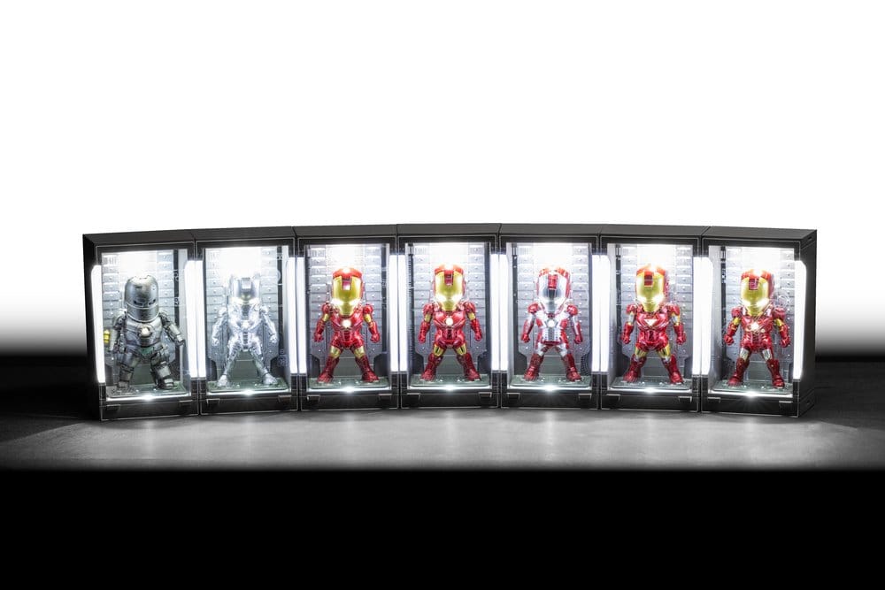 Marvel Mini Egg Mini Figures Iron Man Hall of Armor Blind Box Assortment (6) 8 cm - MangaShop.ro