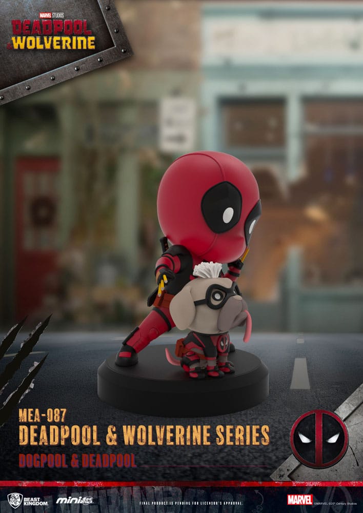 Deadpool 3 Deadpool & Wolverine Series Mini Egg Attack Figures Set 8 cm - MangaShop.ro