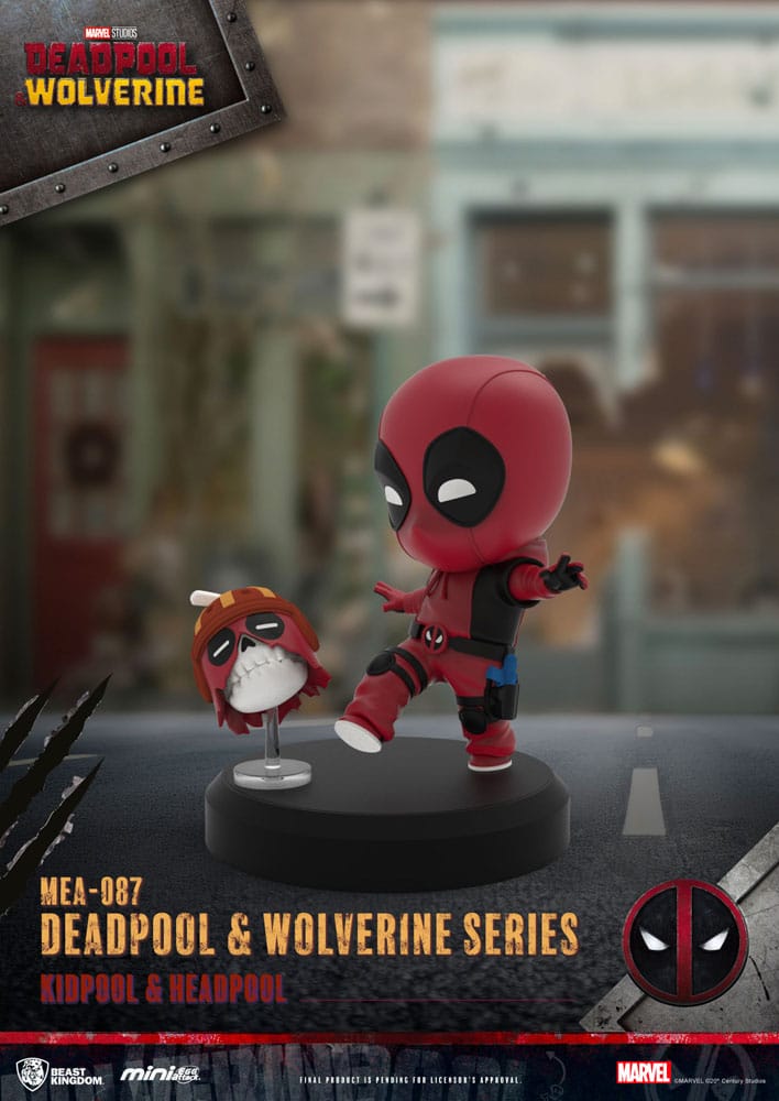 Deadpool 3 Deadpool & Wolverine Series Mini Egg Attack Figures Set 8 cm - MangaShop.ro