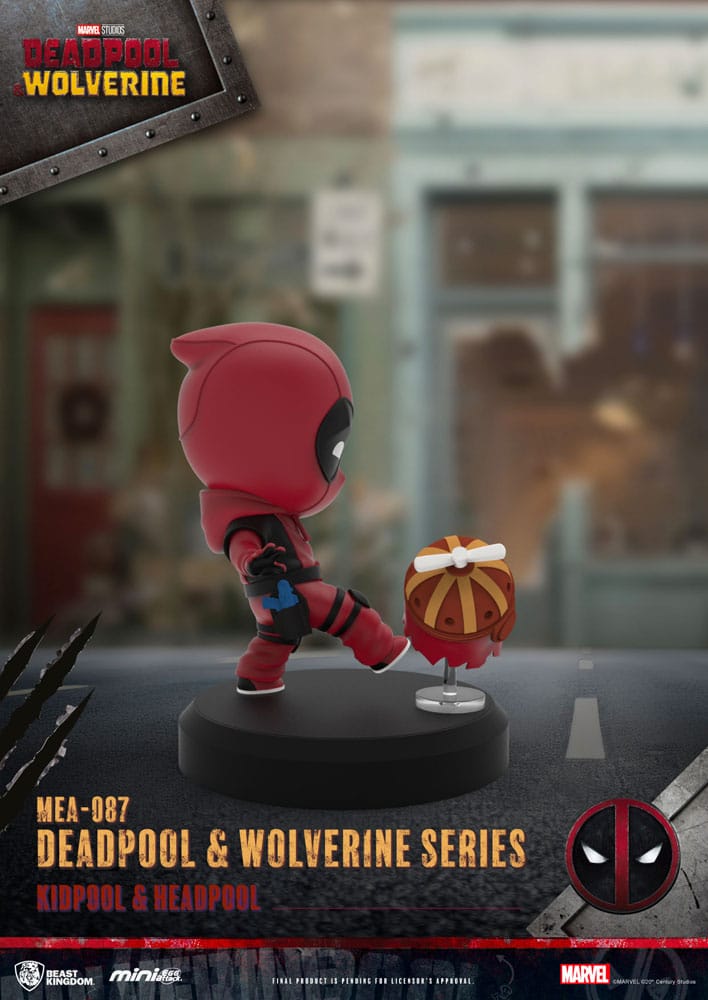 Deadpool 3 Deadpool & Wolverine Series Mini Egg Attack Figures Set 8 cm - MangaShop.ro