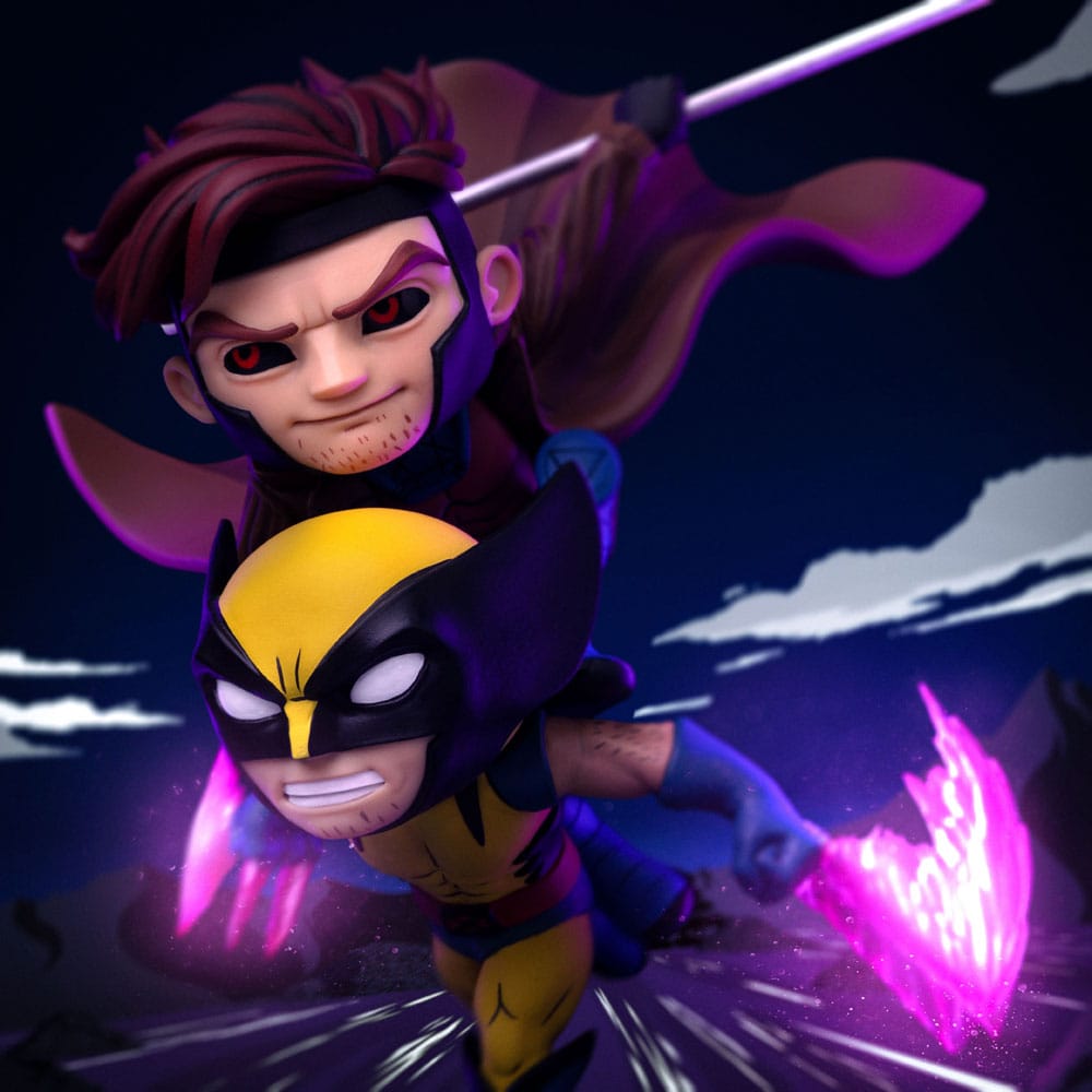 X-Men 97 Mini Co. PVC Figure Gambit and Wolverine 23 cm - MangaShop.ro