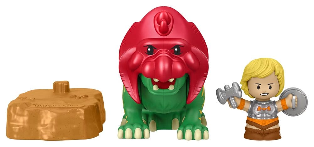 Masters of the Universe Little People Collector Figure Set He-Man & Battle Cat - MangaShop.ro