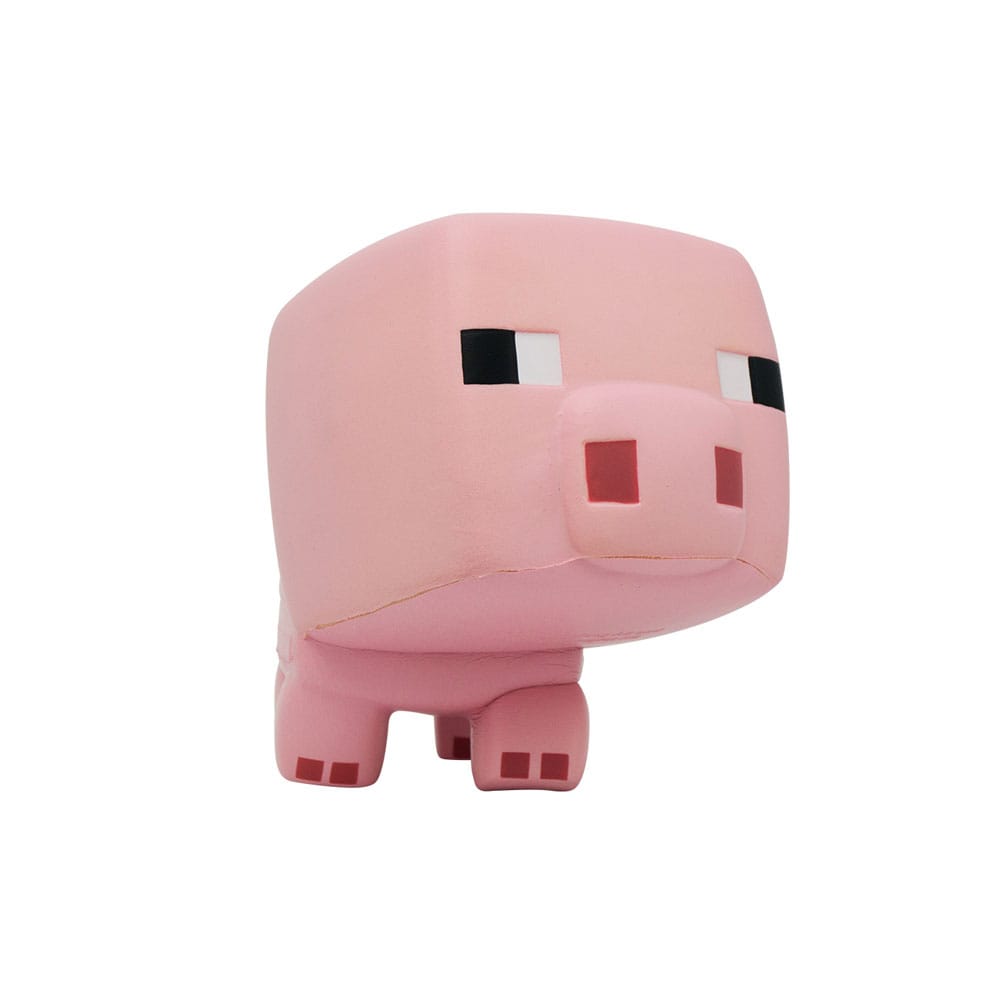 Minecraft Mega Squishme Anti-Stress Figure Series 1 Pig 15 cm - MangaShop.ro