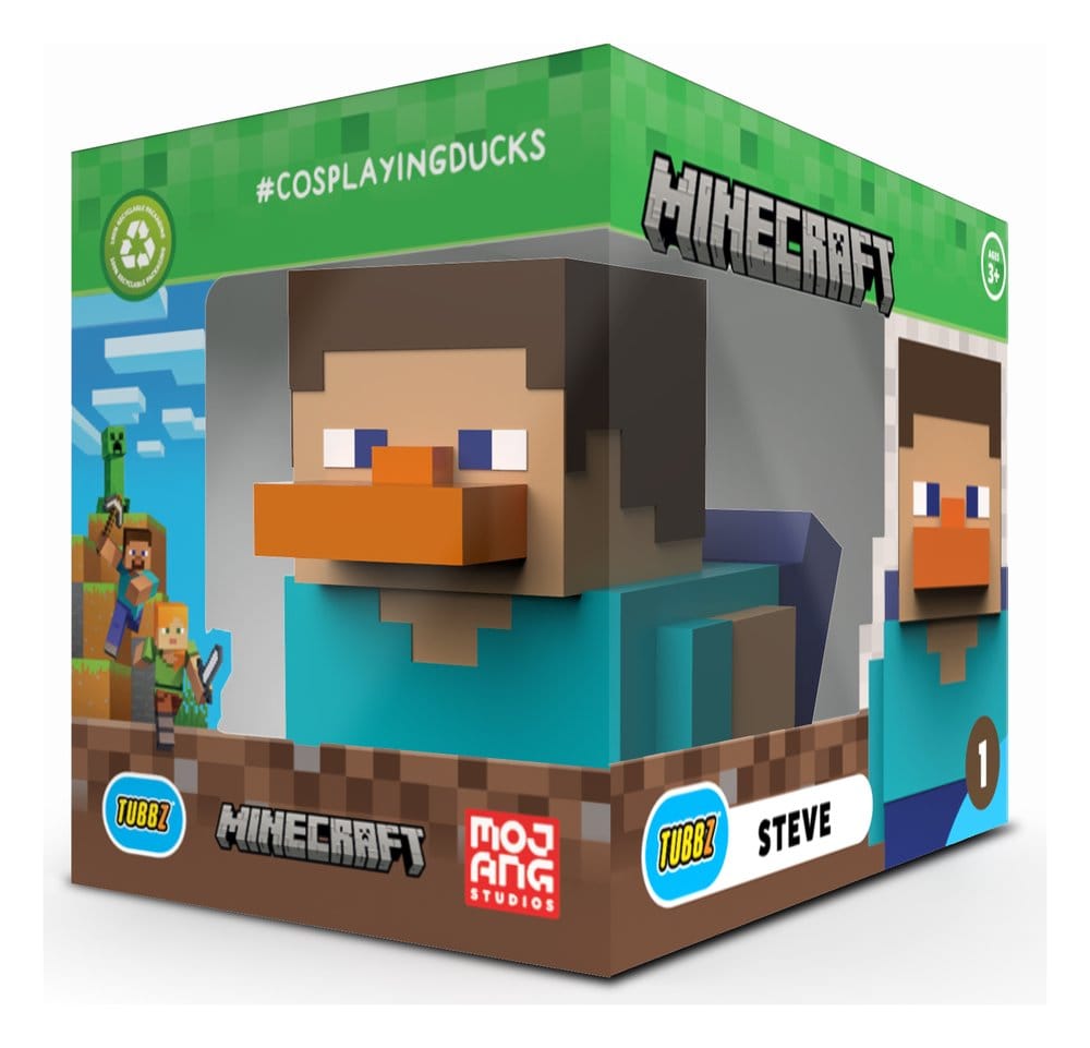 Minecraft Tubbz PVC Figure Steve Boxed Edition 10 cm - MangaShop.ro