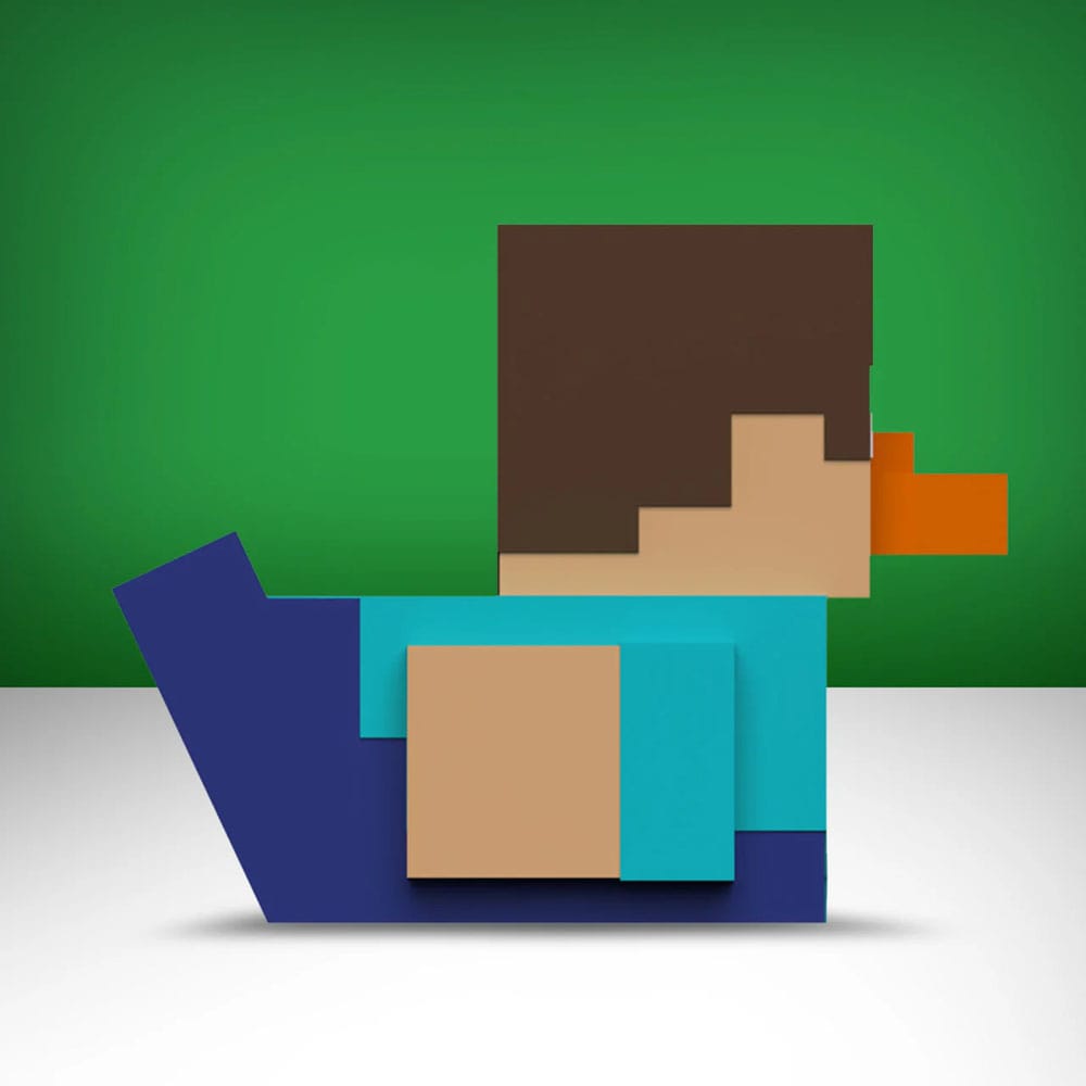 Minecraft Tubbz PVC Figure Steve 1st Edition 10 cm - MangaShop.ro