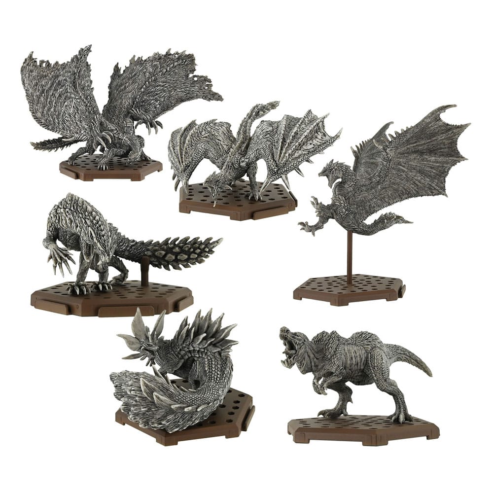 Monster Hunter Figure Builder Trading Figures Standard Model Plus Stone Ver. Vol.1 5 - 12 cm Assortment (6) - MangaShop.ro
