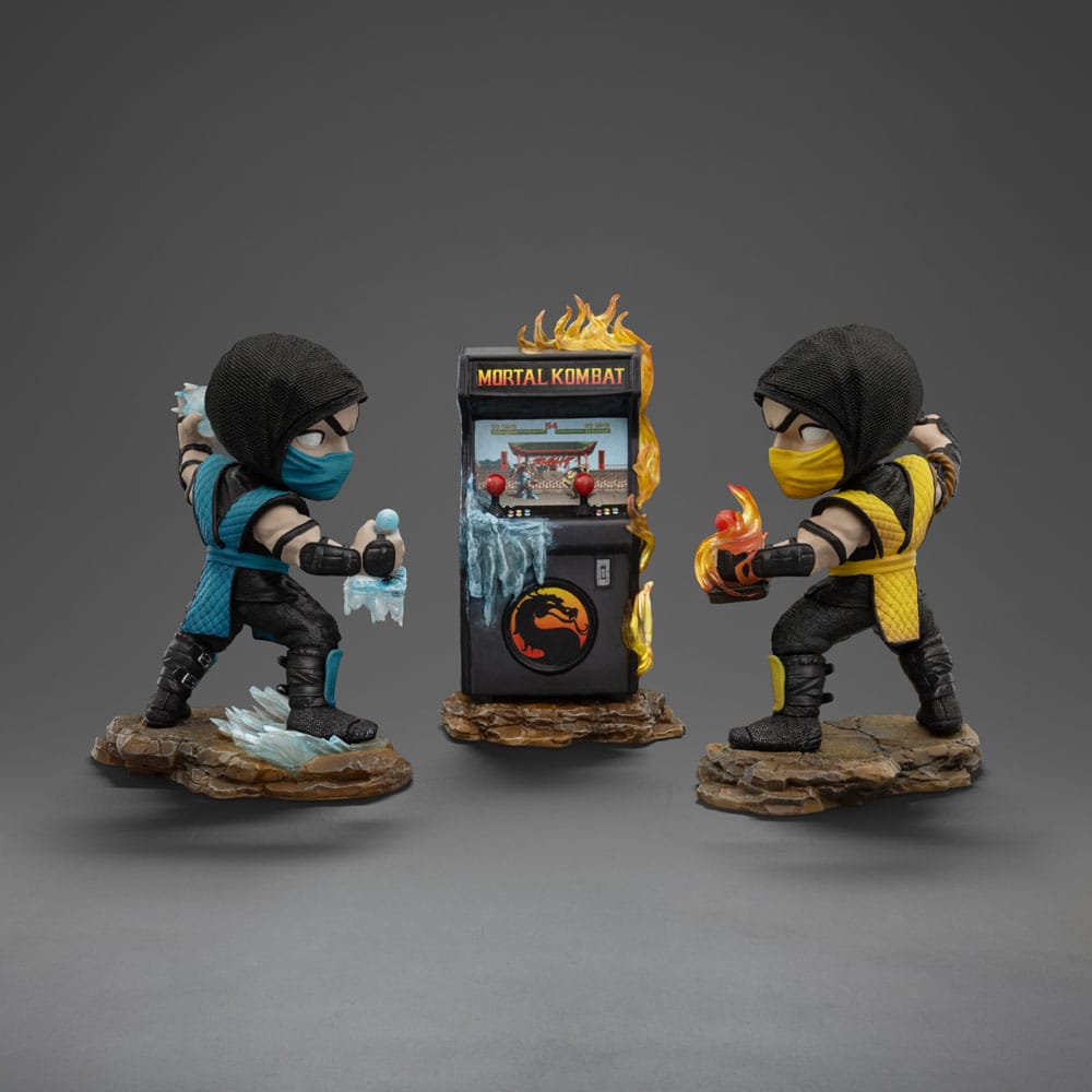 Mortal Kombat Mini Co. PVC Figures Scorpion vs. Subzero Arcade Set 15 cm - MangaShop.ro