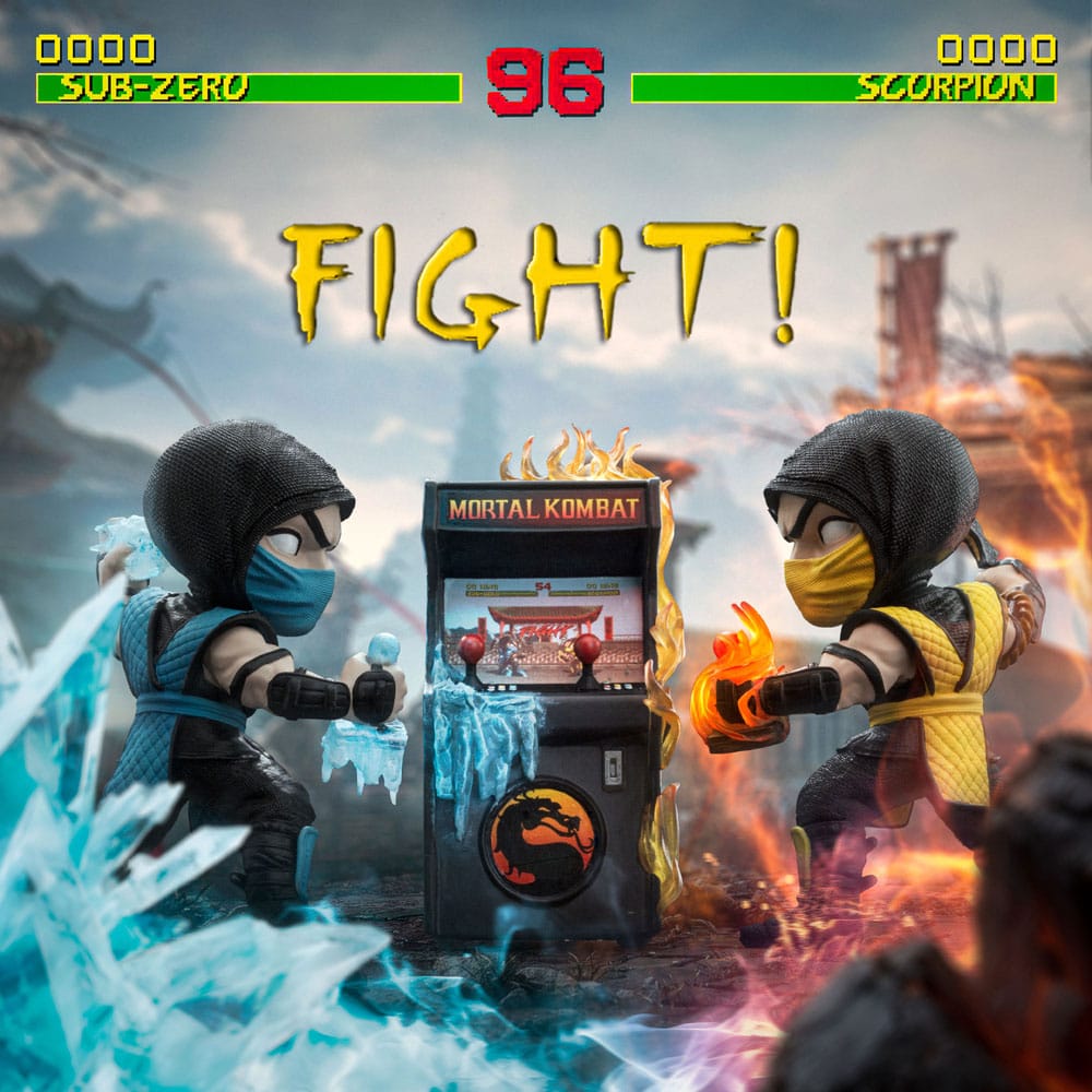 Mortal Kombat Mini Co. PVC Figures Scorpion vs. Subzero Arcade Set 15 cm - MangaShop.ro