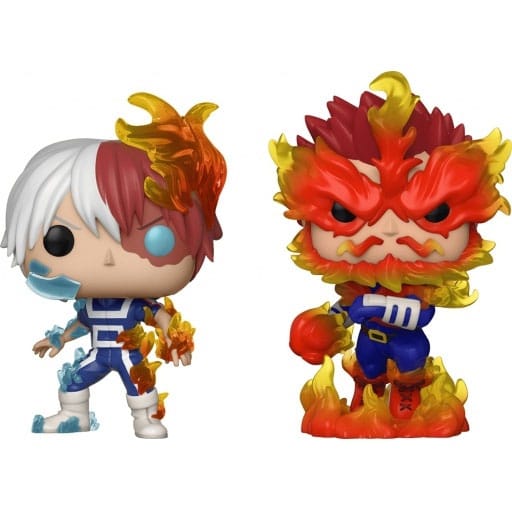 My Hero Academia POP! Vinyl Figures 2-Pack Endeavor & Todoroki 9 cm - MangaShop.ro