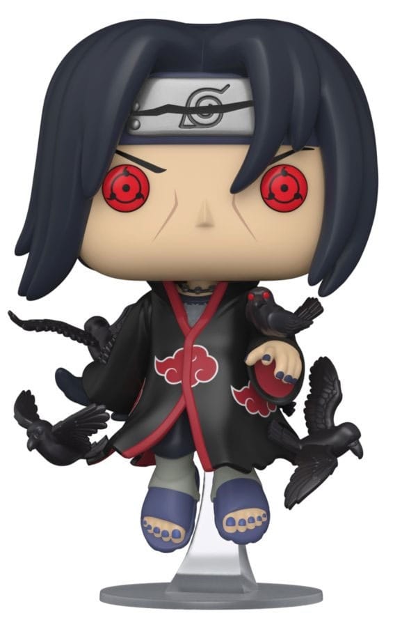 Naruto Pop! Animation Vinyl Figure Itachi w/Crows 9 cm - MangaShop.ro