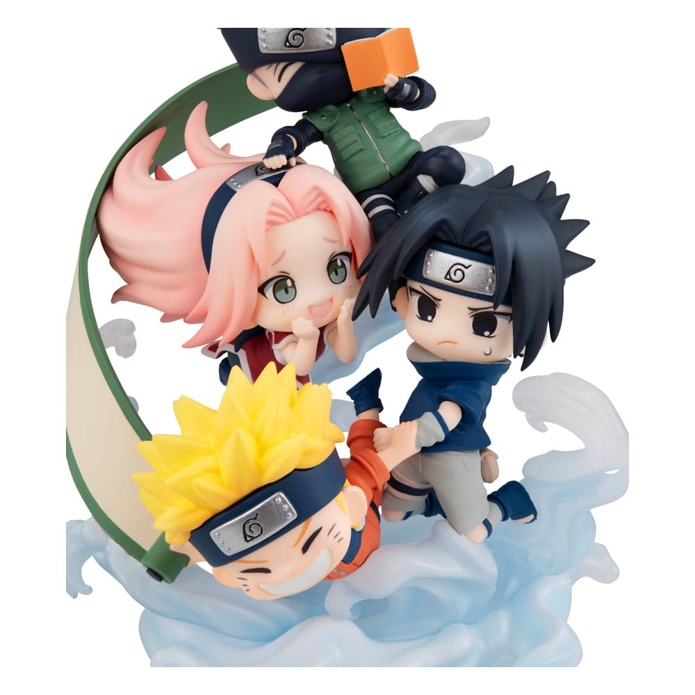 Naruto Shippuden FigUnity PVC Mini Statue Gather here, Team 7 13 cm - MangaShop.ro