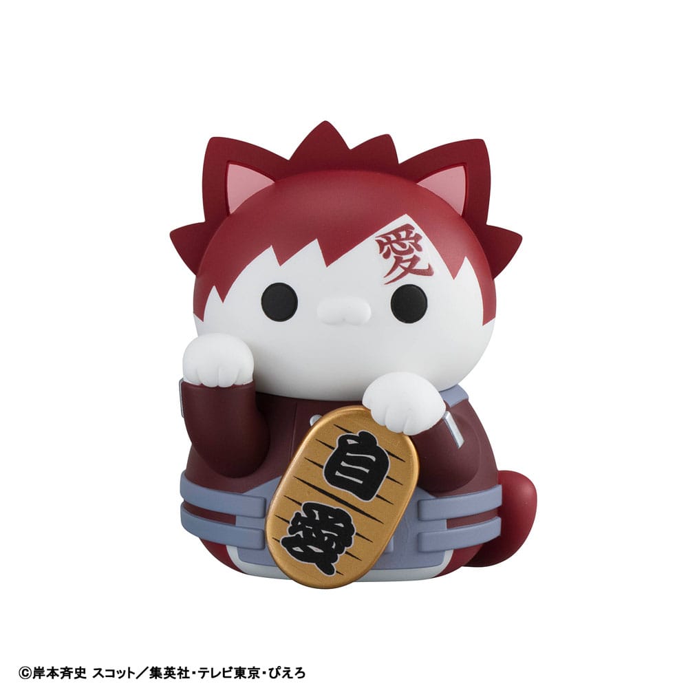 Naruto Shippuden Mega Cat Project Nyaruto! Trading Figures Fortune Cats Naruto Uzumaki & Friends Ver. 7 cm Assortment (6) - MangaShop.ro