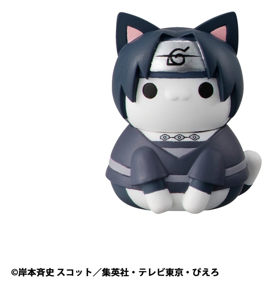Naruto Shippuden Mega Cat Project Trading Figure Defense Battle of Village of Konoha! 3 cm Nyaruto! Blind Box Assortment (8) (re-run) - MangaShop.ro