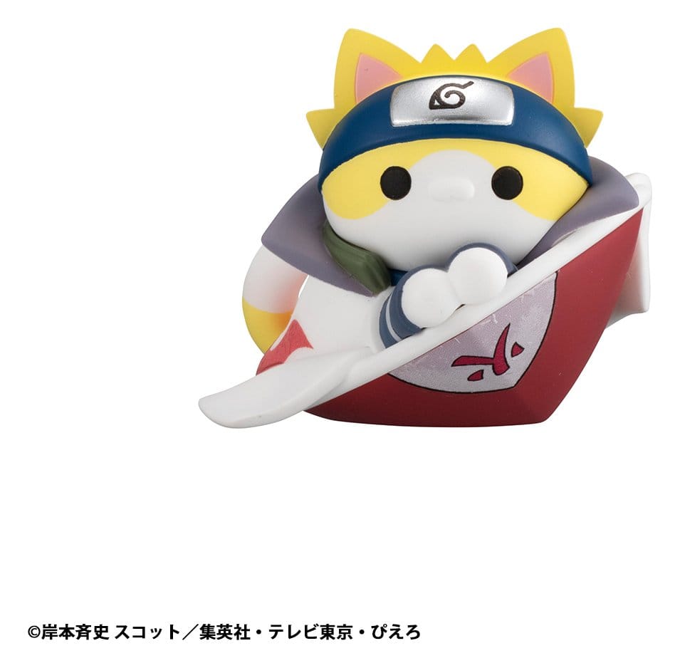 Naruto Shippuden Mega Cat Project Nyaruto! Mini Figures The bond between master and disciple ver. Blind Box Assortment (8) (Repeat) - MangaShop.ro
