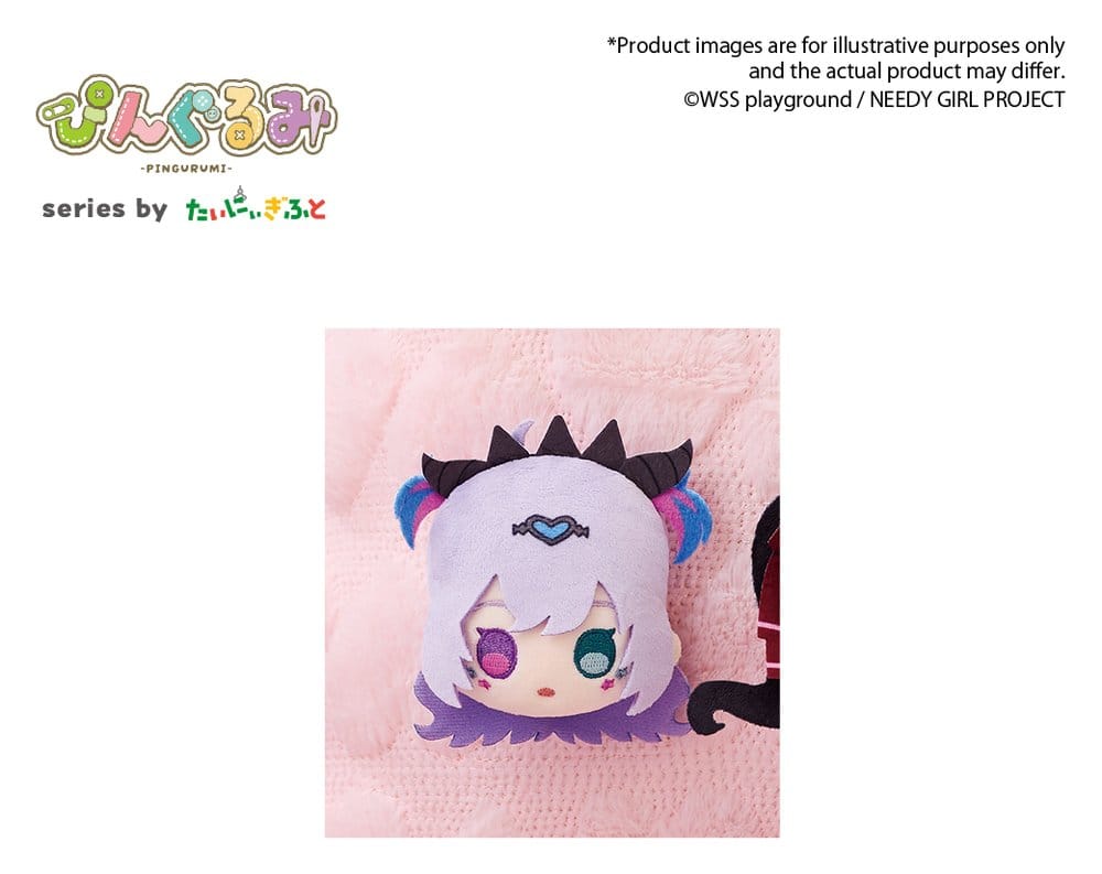 Needy Girl Overdose Pingurumi Mini Figure Purple Lollipop 8 cm - MangaShop.ro