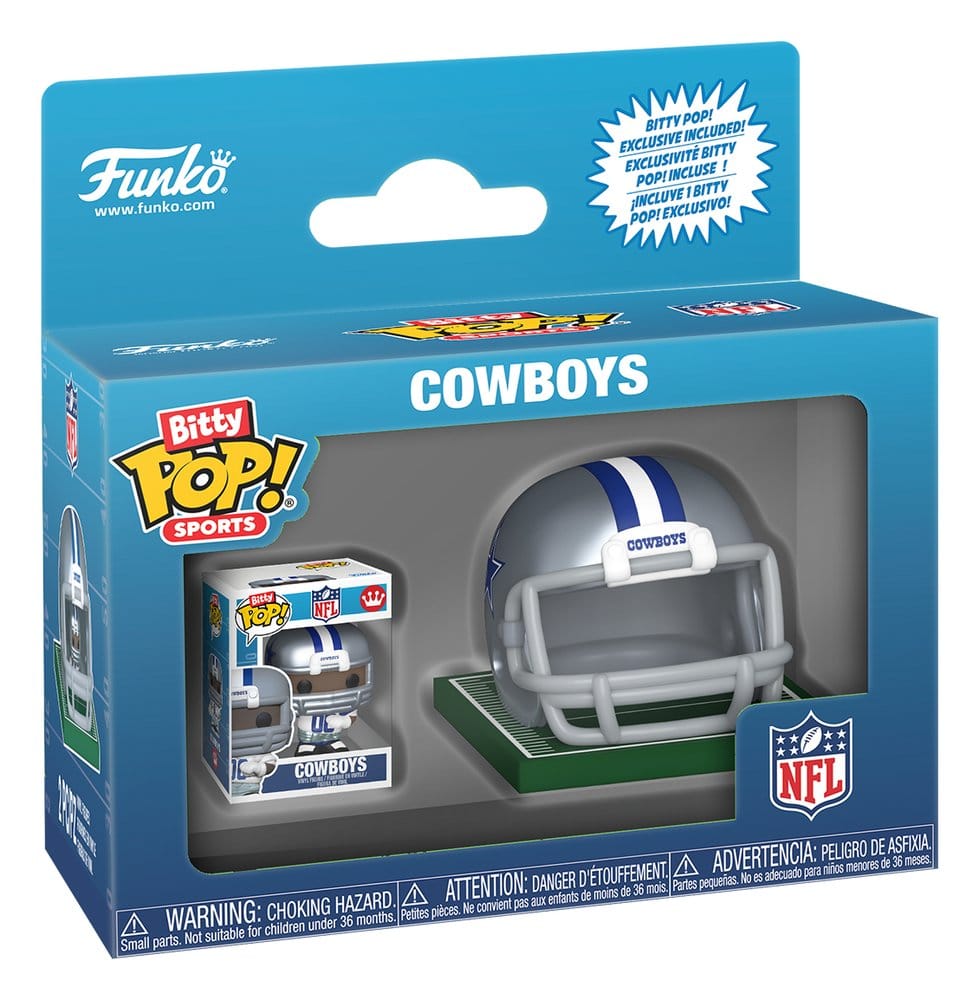 NFL Bitty POP! Helmets Vinyl Figures NFC Series 1 Assortment (12) - MangaShop.ro