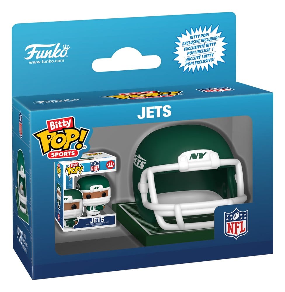 NFL Bitty POP! Helmets Vinyl Figures AFC Series 1 Assortment (12) - MangaShop.ro