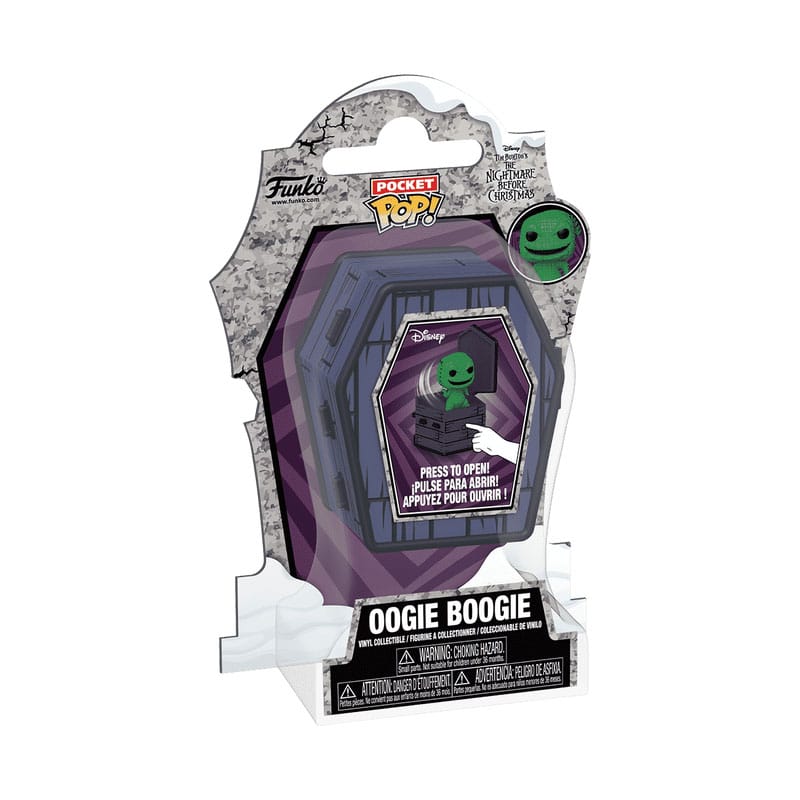 The Nightmare Before Christmas Coffin Pocket POP! Vinyl Figure Oogie Boogie 6 cm - MangaShop.ro