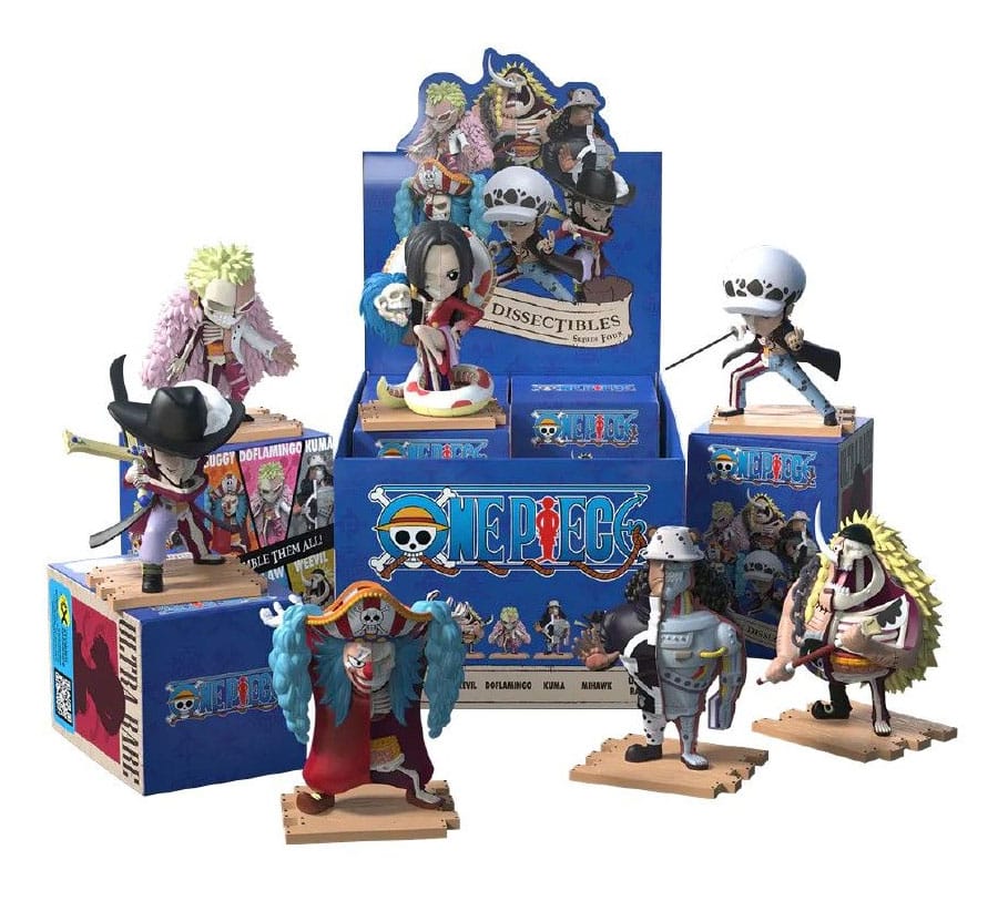 One Piece: Freeny's Hidden Dissectibles Warlords Edition 4 inch Vinyl Figure Blind Box Assortment (6) - MangaShop.ro