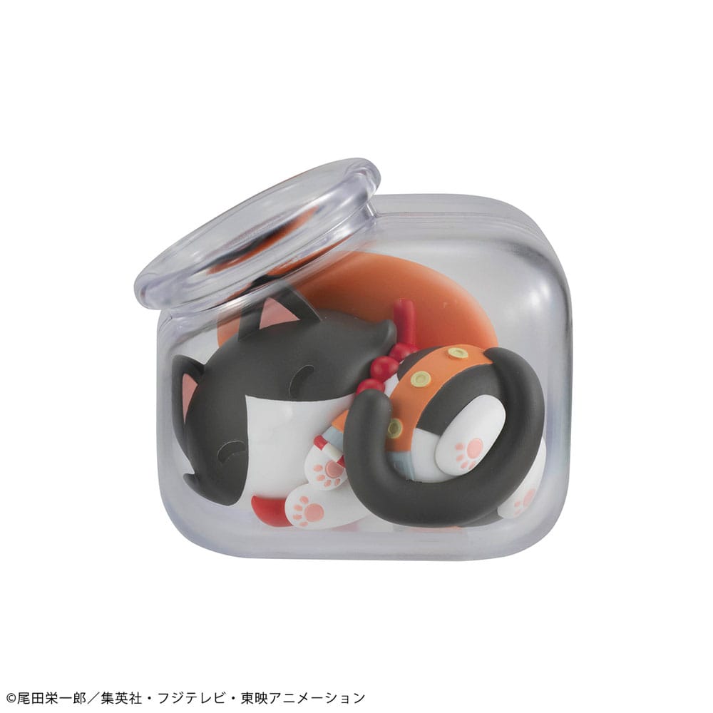 One Piece Mega Cat Project Trading Figure Good Night NyanPieceNyan! 3 cm Assortment (8) - MangaShop.ro