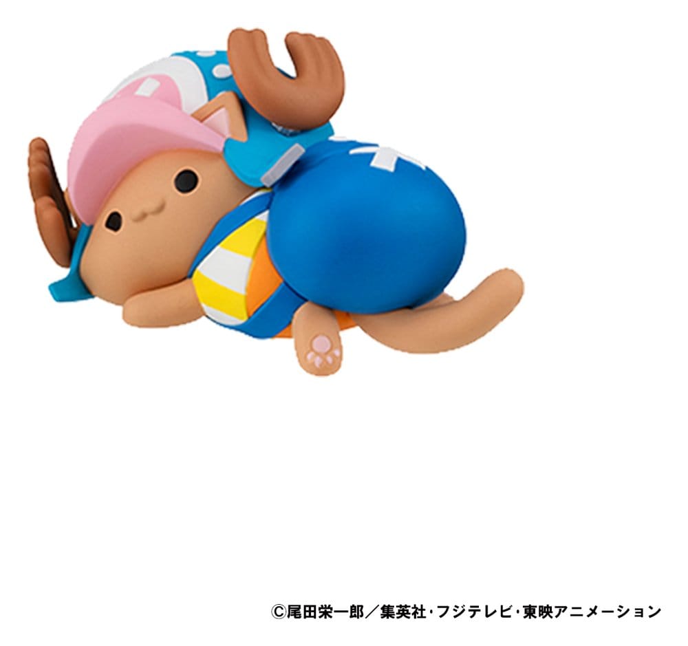 One Piece Mega Cat Project Trading Figure Egghead NyanPieceNyan! Stickie! 3 cm Assortment (8) - MangaShop.ro