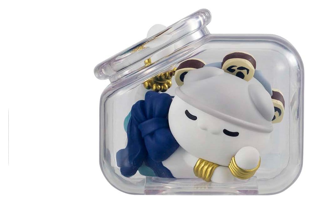 One Piece Mega Cat Project Mini Figures Good Night NyanPieceNyan! Ver. Luffy with rivals 6 cm Blind Box Assortment (8) - MangaShop.ro