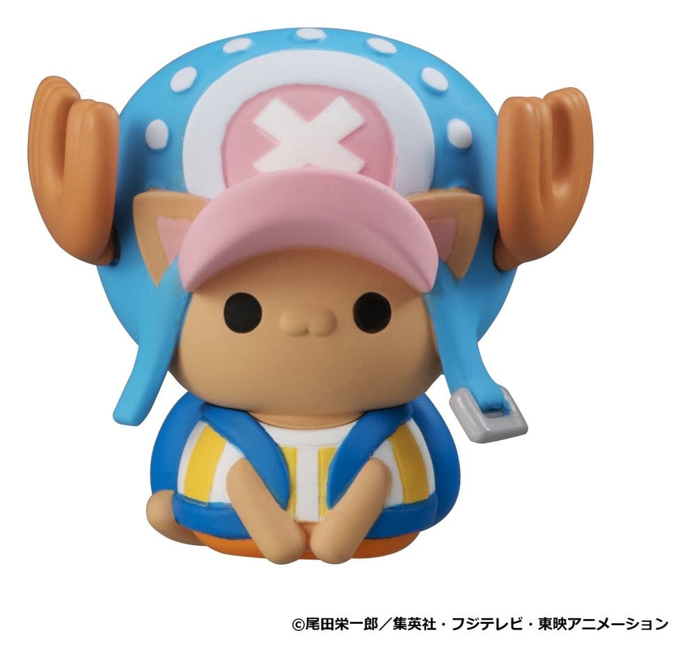 One Piece Mega Cat Project Mini Figures NyanPieceNyan! I'm gonna be king of Paw-rates!! Blind Box Assortment (8) (Repeat) - MangaShop.ro