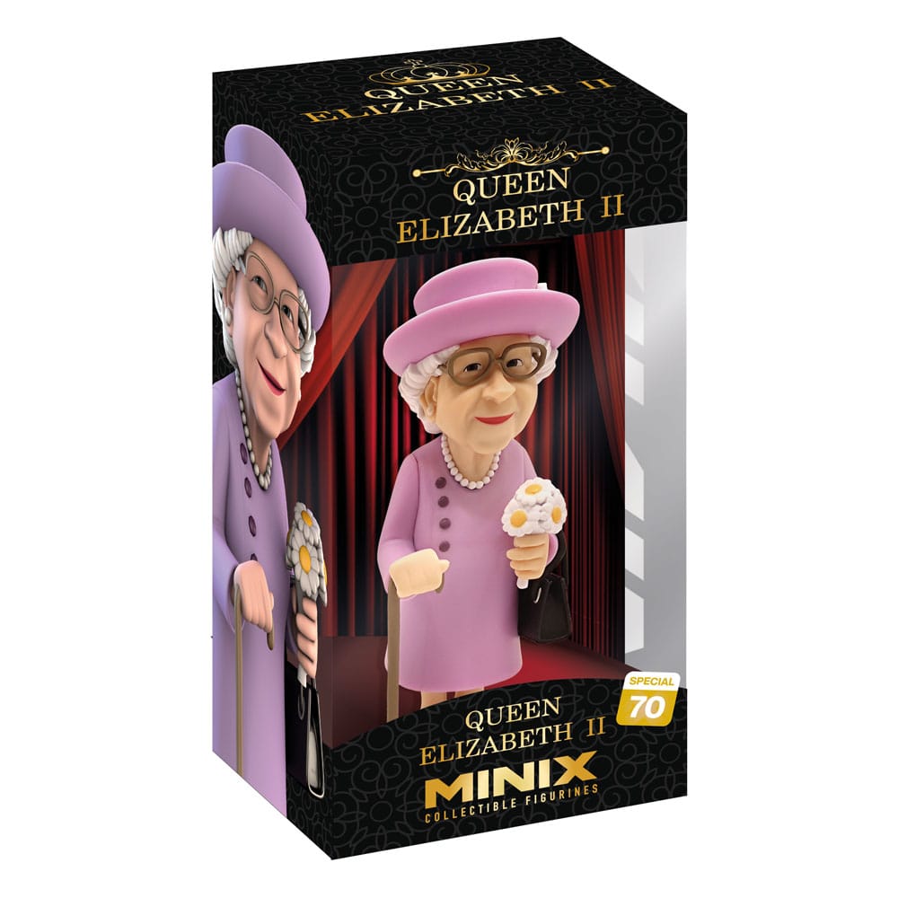 Queen Elizabeth II Minix Figure 12 cm - MangaShop.ro