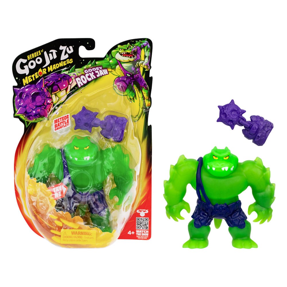 Heroes of Goo Jit Zu Meteor Madness Stretch Figure Rock Jaw 12 cm - MangaShop.ro