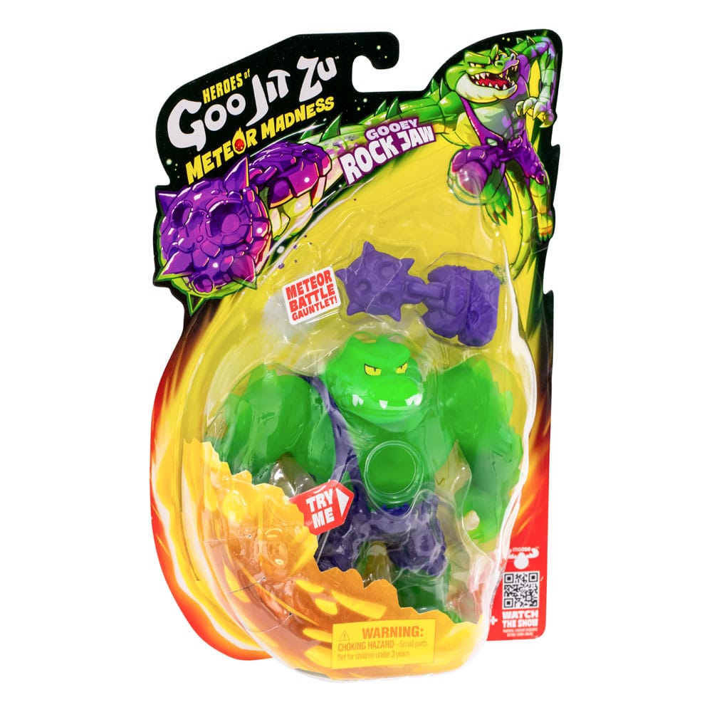 Heroes of Goo Jit Zu Meteor Madness Stretch Figure Rock Jaw 12 cm - MangaShop.ro