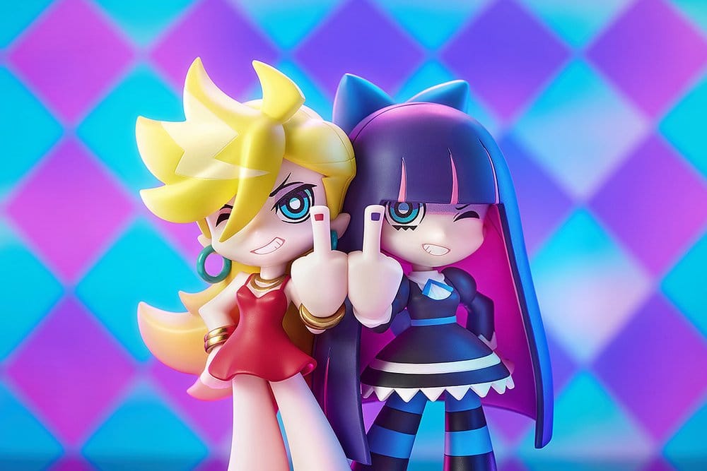 New Panty & Stocking with Garterbelt Mini Memory Mini Figure Panty & Stocking 10 cm - MangaShop.ro