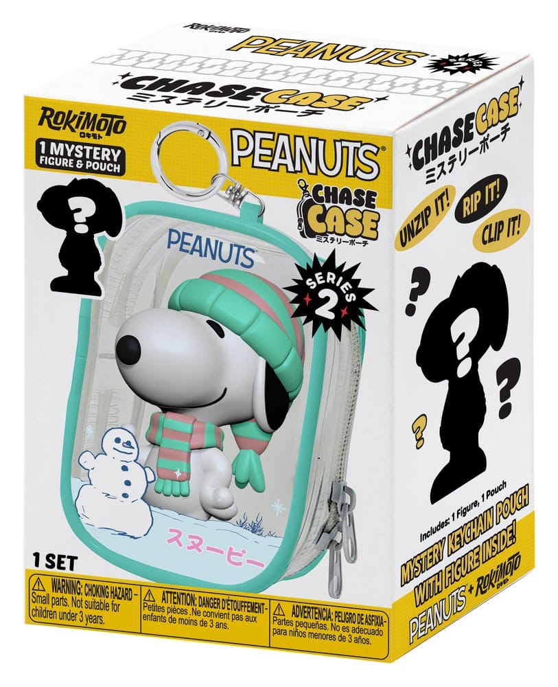 Snoopy Chase Case Mini Figure Blind Box Series 2 9 cm - MangaShop.ro