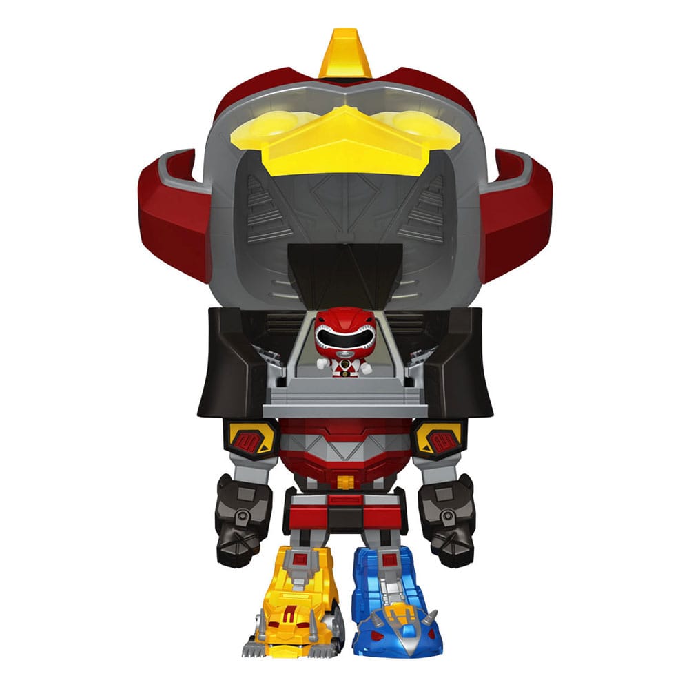 Mighty Morphin Power Rangers Bitty POP! Bots Figure 4-Pack Megazord with Red Ranger2,5 cm - MangaShop.ro
