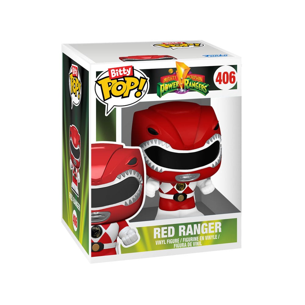 Mighty Morphin Power Rangers Bitty POP! Bots Figure 4-Pack Megazord with Red Ranger2,5 cm - MangaShop.ro