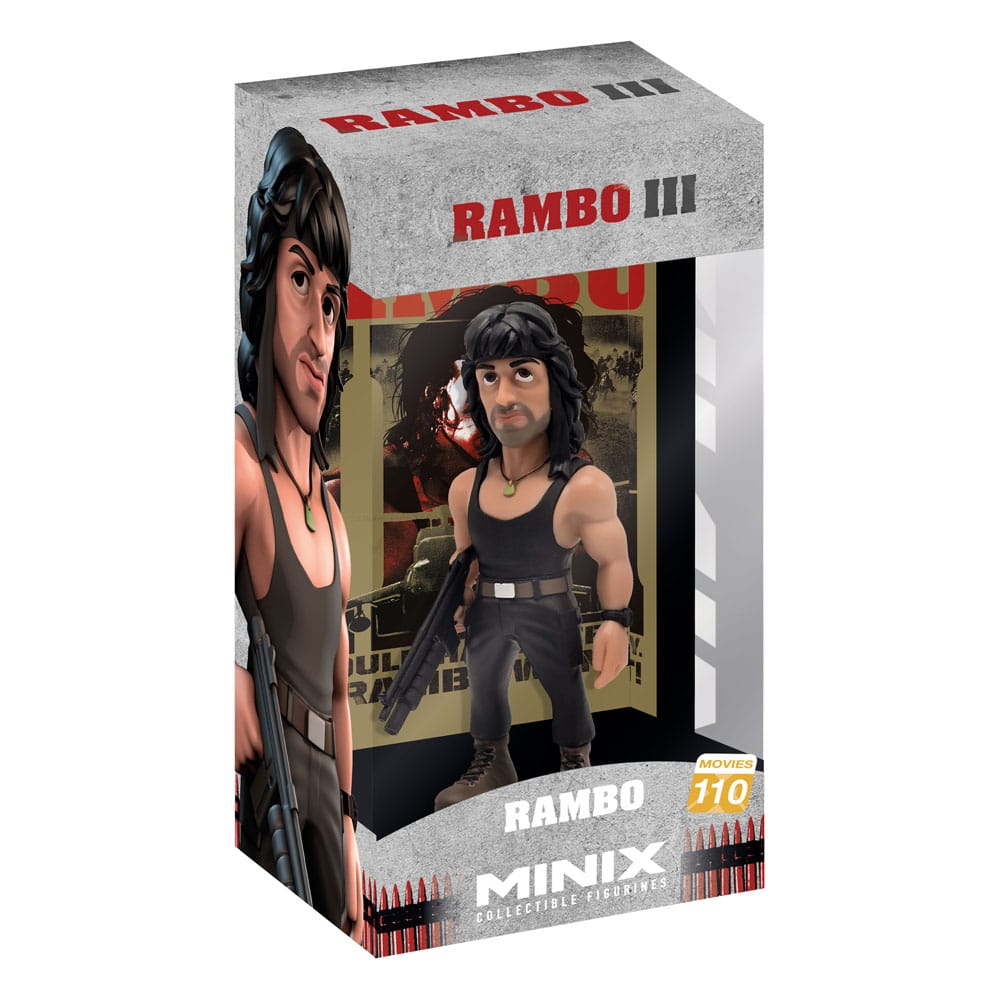 Rambo Minix Figure Rambo with T-Shirt 12 cm - MangaShop.ro