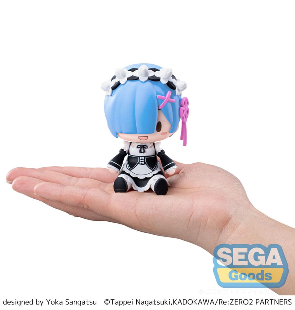 Re:Zero Starting Life in Another World Fuwa Petit Chibi Figure Rem 8 cm - MangaShop.ro