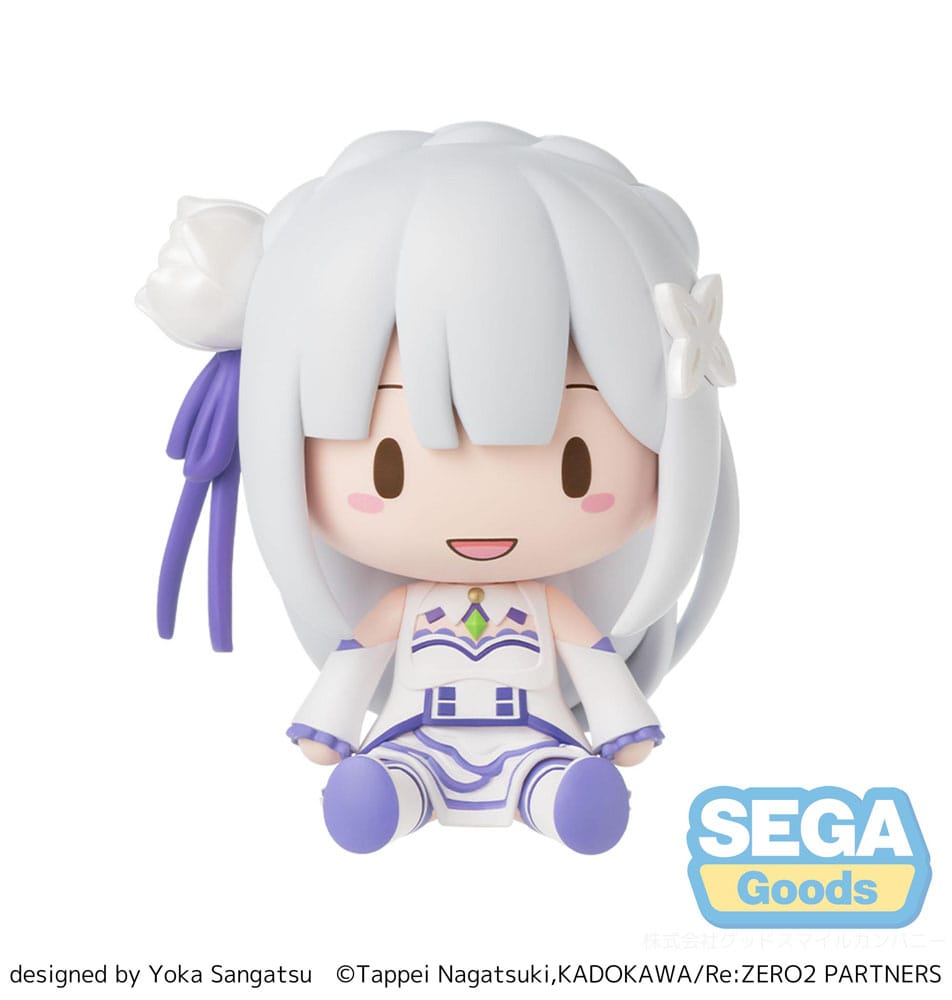 Re:Zero Starting Life in Another World Fuwa Petit Chibi Figure Emilia 8 cm - MangaShop.ro