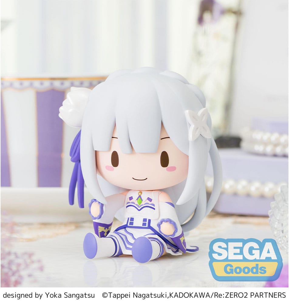 Re:Zero Starting Life in Another World Fuwa Petit Chibi Figure Emilia 8 cm - MangaShop.ro