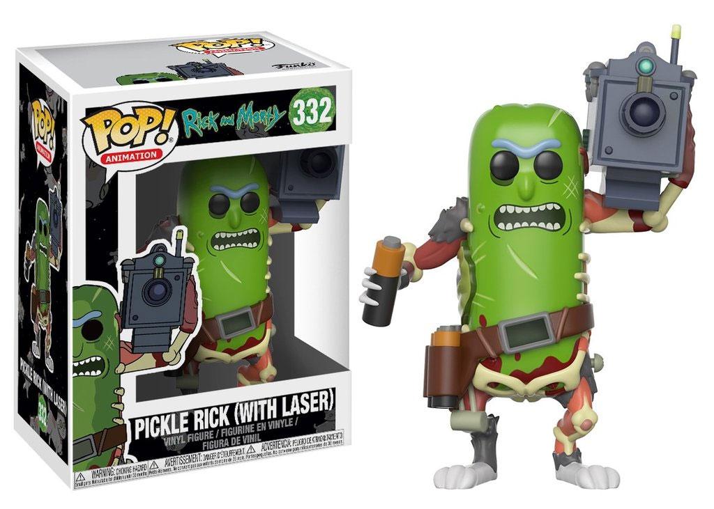 Rick and Morty POP! Animation Vinyl Figure Pickle Rick with Laser 9 cm - MangaShop.ro
