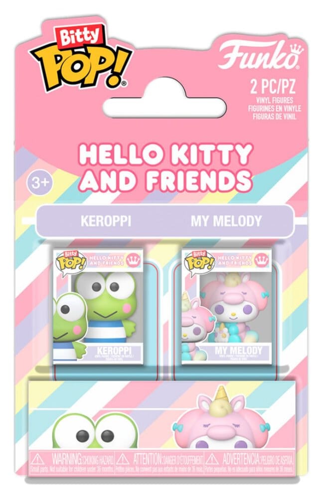 Sanrio Bitty POP! Vinyl Figures 2-Pack K & MM 2 cm - MangaShop.ro