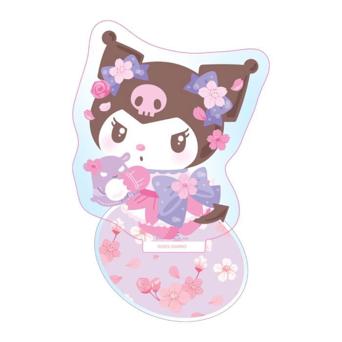 Sanrio Acrylic Stand Kuromi Holographic 6 cm - MangaShop.ro