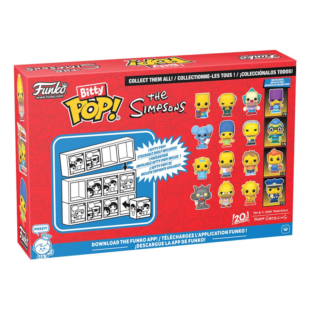 The Simpsons Bitty POP! Vinyl Figure 4-Pack Series 2 2 cm - MangaShop.ro