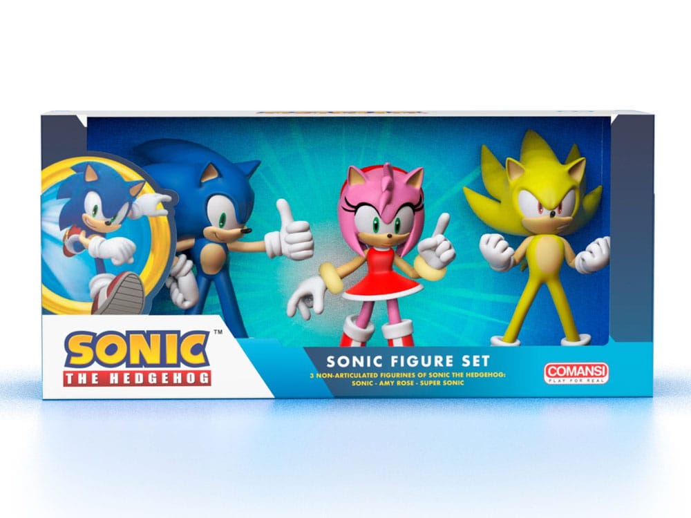 Sonic the Hedgehog Gift Box Set Mini figures Sonic (3) - MangaShop.ro