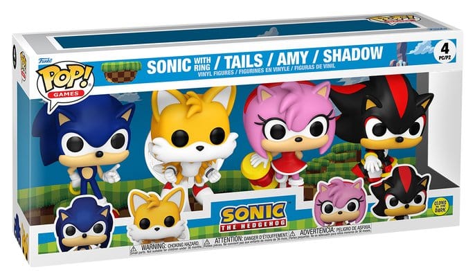 Sonic - The Hedgehog POP! Vinyl Figures 4-Pack Sonic - MangaShop.ro
