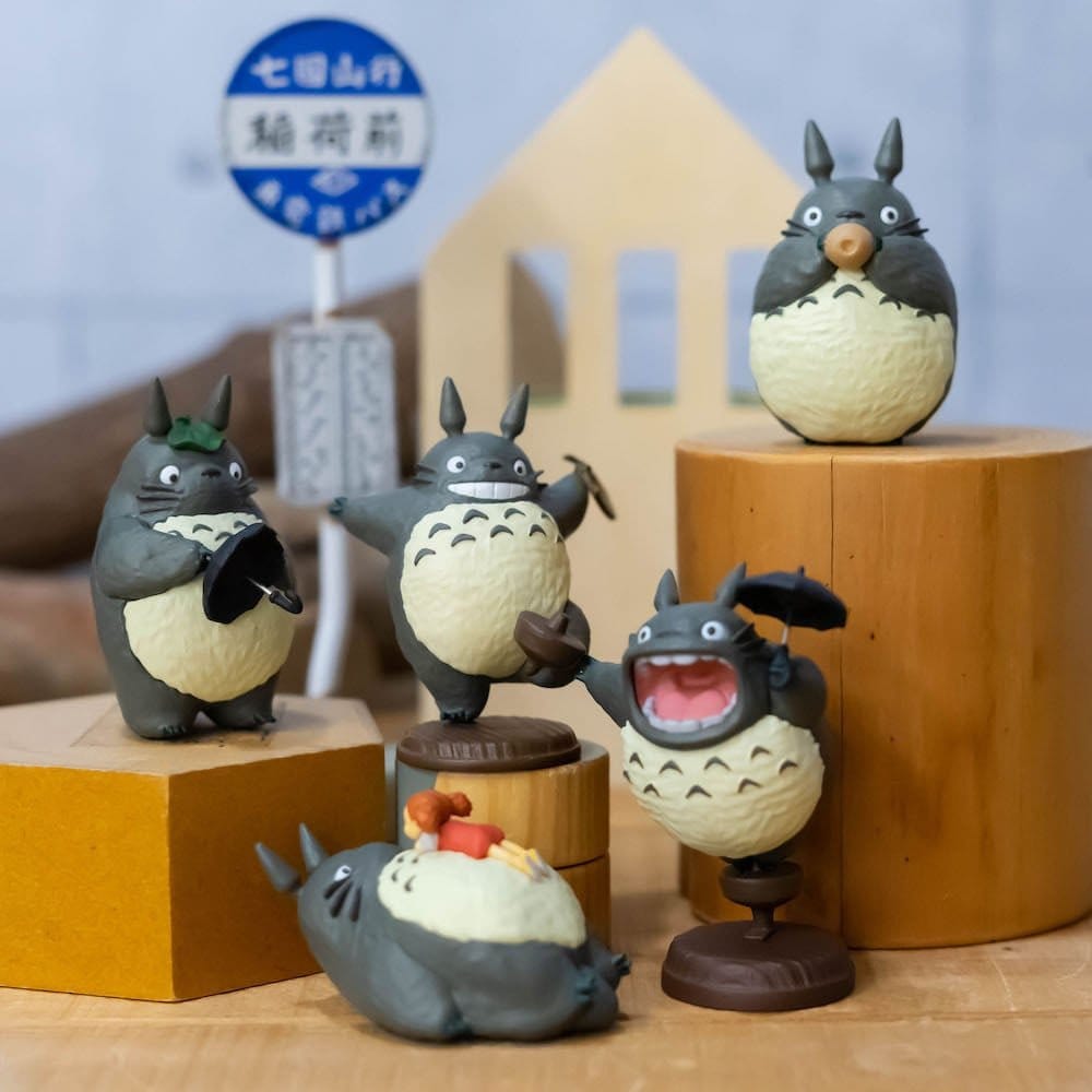 My Neighbor Totoro Mini Figures Collection Totoro 5 cm Blind Box Assortment (6) - MangaShop.ro