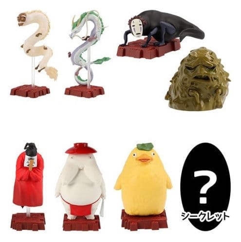 Spirited Away Mini Figures Gods of Unabara Blind Box Assortment (8) - MangaShop.ro